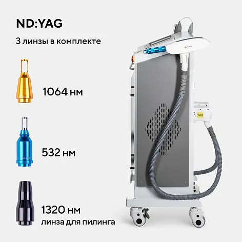Неодимовый лазер + Элос эпилятор Lasertech COMBINE Premium Edition в Элисте